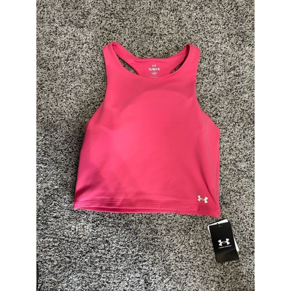 ❤️Under Armour Girl’s UA Motion Crop Tank